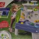 Step2 Misting Mountain & Waterfall Water Table with 21-Piece Accessory Set, Plastic, Ages 18 Months–5 Years, Gray