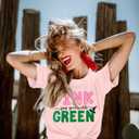 Woman Musical Movie Shirts Musical Girls Tee Birthday Gifts Fan Tee Casual Short Sleeve Tops (Pink, L)