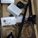 LALISU Tree Floor Lamp for Living Room, Industrial 3Light Standing Lamp with 3 LED Bulbs, Adjustable Rotation Heads, Standing Tall Pole Lamp Farmhouse Rustic Reading Lamps for Bedroom Office (Black)