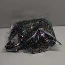 R.Vivimos Women's Sequin Bodycon Dress Fall Winter Velvet Warm Long Sleeve Crew Neck Sexy Backless Glitter Slit Mini Dress Size, XL