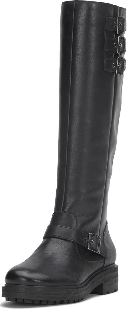Lucky Brand Citere Multi Buckle Knee-High Boot
(6, Black)