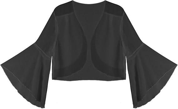 Women Shrugs Black Size XXL
