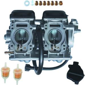 Carburetor for Kawasaki Prairie 650 KVF650 2002-2003 Brute Force 650 KVF650D 2005-2013 Replaces 15003-0095 15003-1755