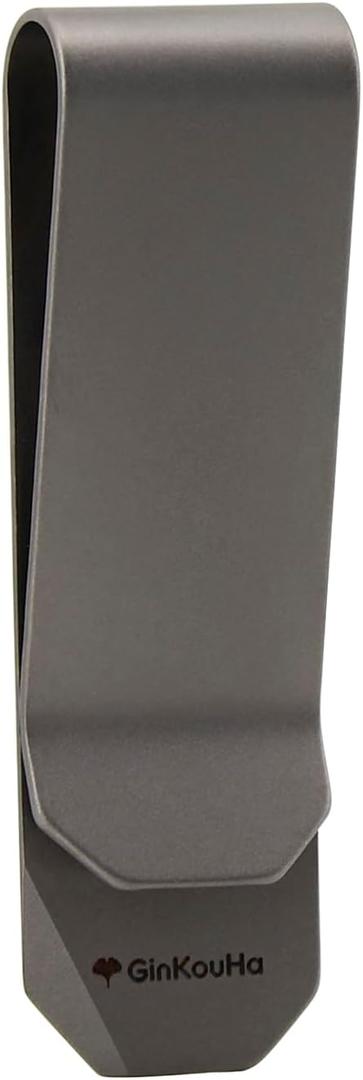 Titanium Money Clip, 4 in 1 Multifunction Credit Card Money Cash Clips Business Card Holder - Wallet-Clip, Screw ToolBox Opener, Mini Ruler, Gift (2.1" x 0.88")