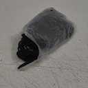 Anezus 200 Pcs Black Elastics Hair Ties Small Bulk Hair Ties Hair Bands (4mm)