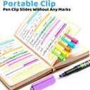 Guangna Highlighters, 6pcs, Chisel Tip, Pastel Colors, Aesthetic Quick Dry for Bible Jounaling Planner Books Notes Teacher Office Supplies (Morandi Colors)