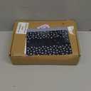 Ravinte 50 Pack 25 Pairs 1/2" Overlay Cabinet Door Hinges Kitchen Black Semi-Concealed Hinges Face Mount Self-Closing Cabinet Hardware with Bumpers & Screwdriver