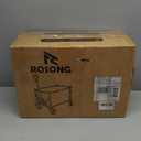 Collapsible Wagon Cart with Wheels Foldable - Folding Utility Heavy Duty Wagons Carts for Grocery Sports Garden Shopping Camping Wheelbarrows (Black, 120L)