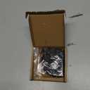 #8-32 x 1/2" Socket Head Cap Screws Bolts, 12.9 Grade Alloy Steel, Black Oxide Finish, Allen Hex Drive, Full Thread, 100-pack