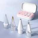 Replacement Pencil Tips for Apple Pencil Pro,New PenTips fit for Apple 2nd 1st Gen USB-C,and Logitech Crayon Digital Pencil,Pencil Tips IPad Pro Pencil Sets 4Pack