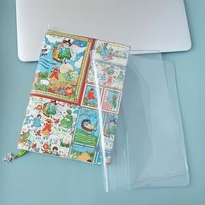 A5 Plastic Clear Book Cover. a5 Clear Notebook Cover 6.1 x8.7X 0.78 inches