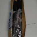 AQUANEAT Aquarium Air Powered Sponge Filter with Ceramic Media Balls, for Betta Fry Shrimp Fish Tank, with 2 Spare Sponges, up to 40Gal (Middle)