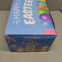 150 Pack 3.1" Fillable Easter Eggs with 6 Surprise Gold Eggs, Colorful Plastic Eggs for Easter Egg Hunts, Basket Stuffers Fillers, Party Favors, Classroom Rewards Prizes for Kids Toddlers Boys Girls