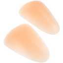 Baluue 1 Pair Thick Silicone Knee Pads for Women Ice Skating Snowboard Pads Strong Adhesive