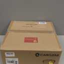 16 inch Flush Mount Light Fixture, 3-Light Modern Ceiling Light with Polished Gold Finish for Hallway Kitchen Laundry Bedroom, CL4822-3W-PG