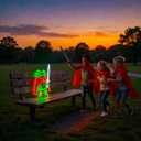 Frog Neon Sign Cute Neon Signs for Wall Decor Green Red Neon LED Sign for Man Cave Room Home Party Birthday Bar Signs - USB Powered