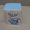Diamond Silcone Wine Glasses 9 oz. 2Pack