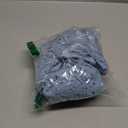 FARORO Women's Summer Dressy Casual Tops Short Puff Sleeve Babydoll Peplum Blouse Bow Tie Front Hollow Out Lace Shirts (Grey Green, Medium)