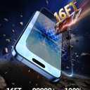 Mkeke for iPhone 17, iPhone 16 Pro Privacy Screen Protector 3 Pack 25 Anti Spy 9H+ Tempered Glass Military-Grade Drop Protection Easy Installation Shockproof Full Edge Coverage 6.3 inch