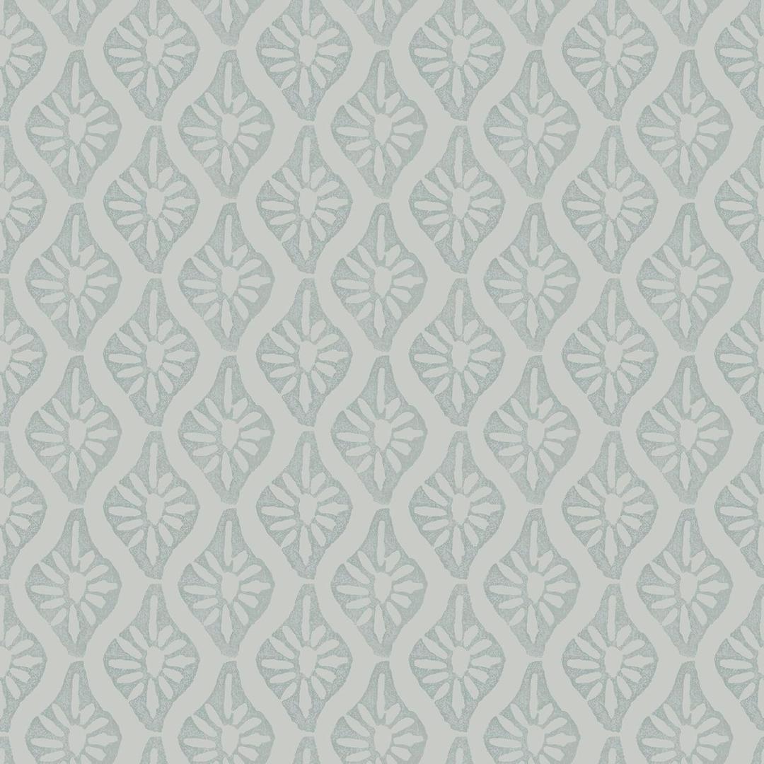 NuWallpaper Chris Loves Julia x Nova Mist Blue Peel and Stick Wallpaper, CJS6331