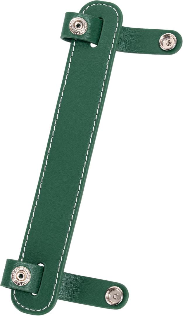 Shoulder Strap Pad Compatible with Tote Bags, Handbag Accessories, Upgraded Anti-Slip Cushion, Premium Microfiber Leather, Pressure Relief – Green