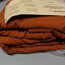Bedsure Terracotta Duvet Cover King Size - 3 Pieces Prewashed Cotton-Like Extra Soft Bedding Set, Includes 1 Duvet Cover 104x90 Inches with Zipper Closure & 2 Pillow Shams, Comforter Not Included, King (104" X 90")