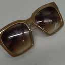 ANDWOOD Oversized Sunglasses for Women Big Large Square Wide Frame Shades Retro Trendy Fashion UV Protection ((2pack) Matte Black + Brown)
