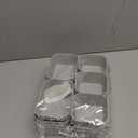 Homhut 18 pcs Desk Drawer Organizer Tray, Multiple Sizes Plastic Drawer Organizer Storage, Stackable Organizer Containers For Makeup, Bedroom, Kitchen Gadgets Utensils and Office (Gray)