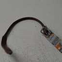 Bridle Leather Rolled Dog Collar, 17" (15 - 18 in., 3/4 in. width), Brown