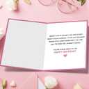 5 x OJsensai Happy 25th Birthday Card Gifts for Daughter Niece Women,5x7inch | 25 Year Old Bday Decoration for Sister Friend Bestie,Heartfelt Inside Message, Idea for Party and Celebration，Pink Envelope