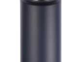 Volhoply 24 Ounce Insulated Water Bottle with Straw Lid,Stainless Steel Wide Mouth Sport Bottles with Handle,Double Wall Vacuum Cups Keep Cold,Reusable Travel Thermal Cups For Holder,Gym (Navy,1)