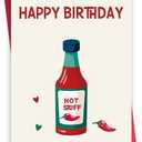 Haskerty Happy Birthday Card for Husband Wife, Funny Gifts for Boyfriend Girlfriend, Birthday Card for Him Her, Birthday Gift for Friend Bestie