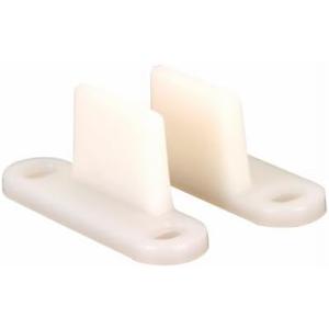 7 x Prime-Line N 6567 Nylon, By-Pass Door Floor Guide (2 Pack)