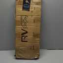 Dual Propane Tank Rack for RVs - Holds Two 30LB Tanks, Durable Black Steel Design