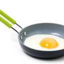 GreenPan Mini Healthy Ceramic Nonstick, 5" Round Egg Pan, PFAS-Free, Dishwasher Safe, Stay Cool Handle, Black