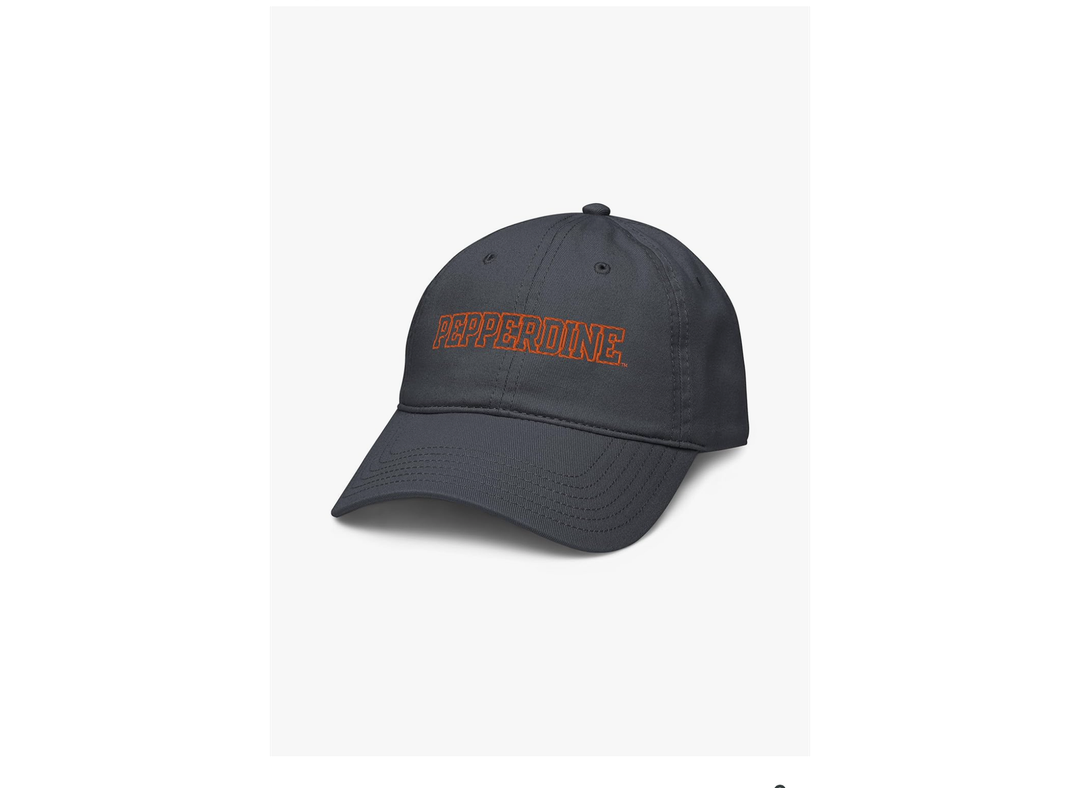 Pepperdine Waves Title Navy Officially Licensed Adjustable Baseball Hat