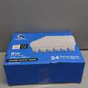 Energetic 24 Pack LED Light Bulbs 60 Watt Equivalent, A19 Warm White 3000K, E26 Base, Non-Dimmable, 8W 760lm, ETL Listed