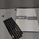 Compatible for MacBook Air 15 inch Case 2026 M5, 2023-2025 M4/M3/M2 A3448 A3241 A3114 A2941, Crocodile Skin Alligator Skin PU Leather Hardshell & Keyboard Cover for Mac Air 15 inch Case, White