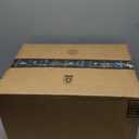 SUNROX Memory Foam Jumbo Rocking Chair Cushions, FadeShield Water Resistant Non Slip Durable Tufted Pads, Set of Seat & Back Cushion with Ties for Indoor/Outdoor Rocker, 2 Piece, Burgundy