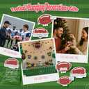 Loopeer 25 Sets Football Gifts for Party Favors Supplies Decorations Football Shaped Hanging Cards with Motivational Cards Opp Bag Gifts Team Party Rugby Player Coach,5 Scents