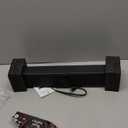 Redragon GS560 RGB Desktop Soundbar, 2.0 Channel Computer Speaker with Dynamic Lighting Bar Audio-Light Sync/Display, Touch-Control Backlit with Volume Knob, USB Powered w/ 3.5mm Cable, Black