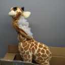 Melissa & Doug Lifelike Plush Standing Baby Giraffe Stuffed Animal 3 Feet Tall