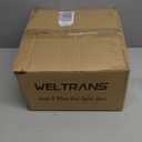 WELTRANS 2Light Flush Mount Ceiling Light Fixture, Industrial Modern Gold Ceiling Lamp, Vintage Farmhouse Light Fixture for Hallway, Bedroom, Dining Room, Living Room, Kitchen, Entryway