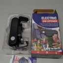 Electric Jar Opener One-Touch High Torque, Hands-Free Jar Opener for Weak Hands & Seniors, Battery Operated Jar Opener Kitchen Tool, Fits Most Jar Sizes, Grey/Black