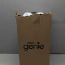 Litter Genie Style Pail Cat Litter Box Waste Disposal System for Odor Control Includes 1 Square Refill Bag (White)