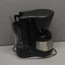 Cuisinart 5-Cup Coffee Maker with Stainless Steel Carafe, Coffee Machine with Removable Water Reservoir, Charcoal Water Filter, 30-Minute Keep Warm, and Brew Pause, DCC-5570NAS, Stainless Steel