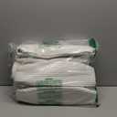 8 Pack Small Woven Basket with Gift Bags and Ribbons, All 12"x 8"x 5", Empty Decorative Gift Chest Box, Cute Baby Gift Basket for Nursery, Cotton Rope Room Shelf Storage Basket with Handles, White