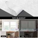 LazBlinds Cordless Roman Shades for Windows, 40" W 60" H, Off White