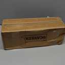 SCAVATA Soda Can Organizer for Refrigerator, Stackable Canned Food Pop Cans Container Can Holder Dispenser with Lid for Fridge Rack Freezer, Clear Storage Bins-Holds 12 Cans Each (One)