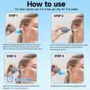 Ears Pressure Relief for Airplane Travel Essentials, Gifts for Men Women Who Like Travel as Christmas Gift, Stocking Stuffer, Gray